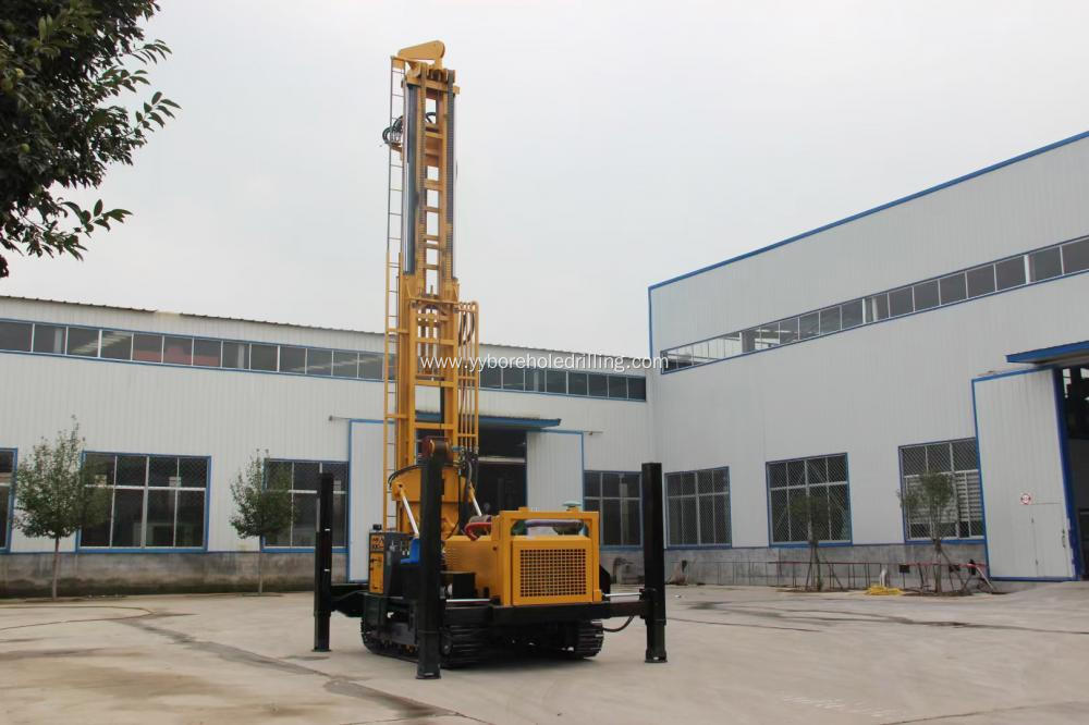 Deep 260m 300m Crawler Water Well Drilling Rig