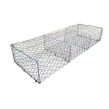 Cesta de pedra de malha de arame Gabion galvanizada