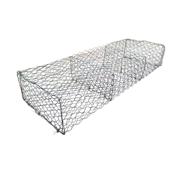 Cesta de pedra de malha de arame Gabion galvanizada