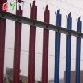 Panneau de clôture de palissade d'occasion a utilisé la clôture de palissade