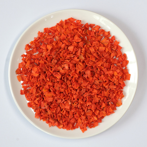 High-quality dehydrated diced carrots