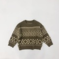 Boys Knitted Coat Kids Retro Boys Sweater Warm Girls Pullovers Supplier