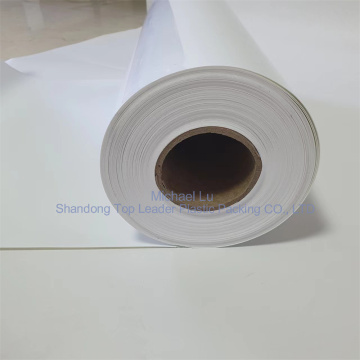 white glossy PS sheet for thermoforming cups plates