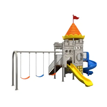 Amusement park outdoor playground equipment