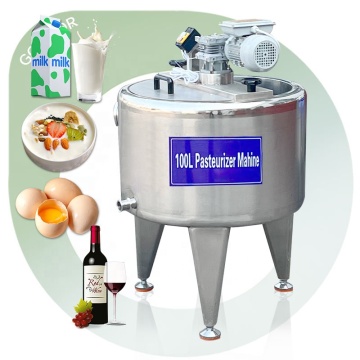 Tangki pasteurisasi susu bekas untuk es krim, yogurt, dan keju - 30L hingga 500L