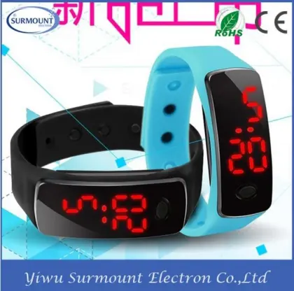 New Fashionable Smart Watch Silicone Bracelet Watch