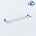 Giá treo khăn hai thanh Chrome kiểu dáng đẹp