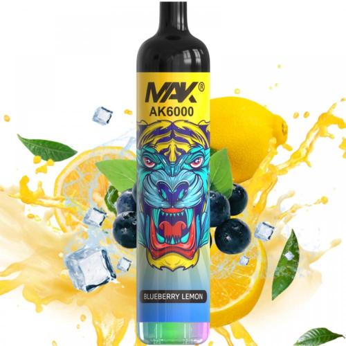 Mak AK 6000 일회용 vape 포드 딸기 수박