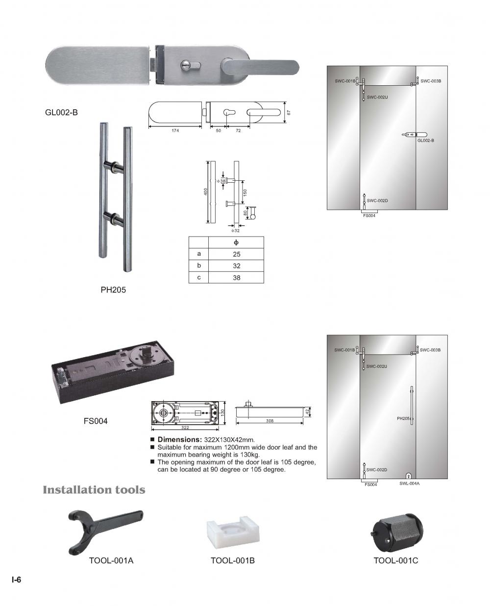 06swing Glass Door System