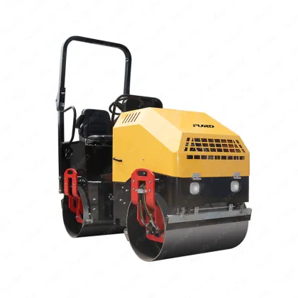 top brand Double Drum Compactor Vibratory 1.5 TON EPA Road Roller