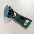 Slider Shiny Blue Alloy Metal No.8 per borsa