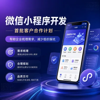 Custom WeChat Mini Program Development Service