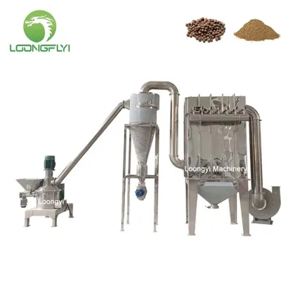 Loongyi Algae moringa shrimp shell powder making machine