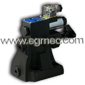 Rexroth Dbw20 Solenoid Operated Unloading Pressure Relief Valve 