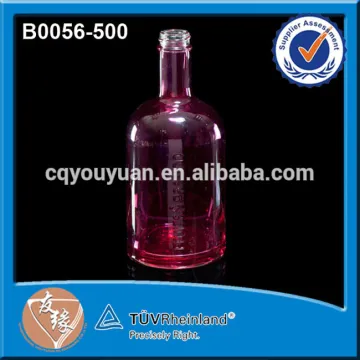 Machine Blown 500ML Spray Bottle Crystal Wine Glass Bottle