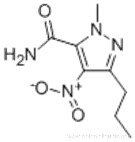 1-Methyl-4-nitro-3-propyl-(1H)-pyrazole-5-carboxamide CAS 139756-01-7