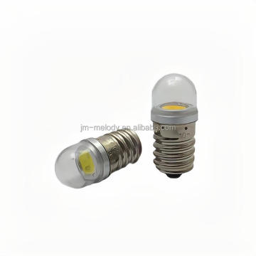 1W E14 Mini LED Bulb - Variable Voltage LED Indicator Light (3V-240V AC/DC)