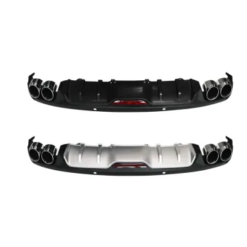 Good Quality Auto Parts Rear Lip Bumper Fence Diffuser for Skoda Octavia