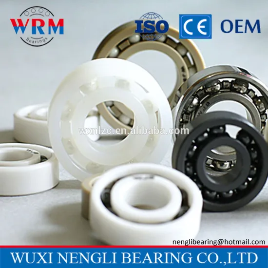Ceramic Housing Wheel Deep Groove Ball Bearing 6409 Fingerboard