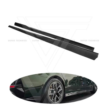 XM Style Carbon Fiber Side Skirts για BMW I4 M50 2022-2023