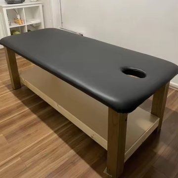 Modern Adjustable Portable Facial Beauty Salon Massage Bed with Storage Cabinet