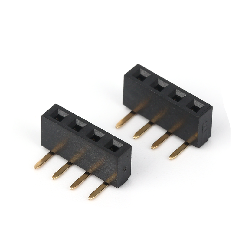 2.54mm Single Row H5.0U 90 degrees