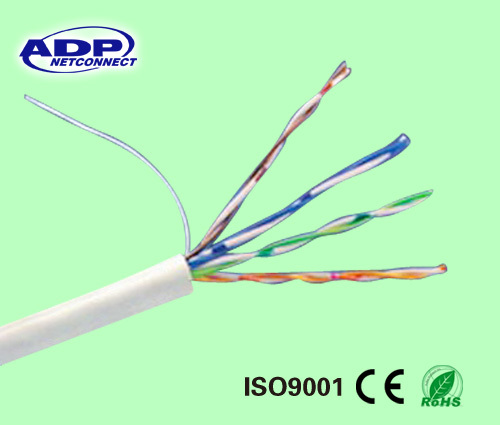 High quality 4 Pair UTP 26AWG 0.45mm Cat5e Cable