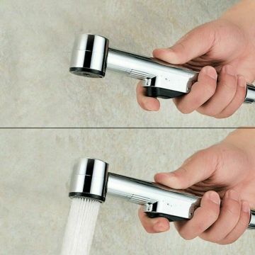 Handheld SS304 shattaf bidet spray set with faucet