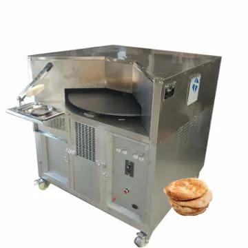 Electric Gas Rotating Round Table Pita Bread Tortilla Oven