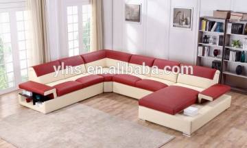 new design leather corner sofa