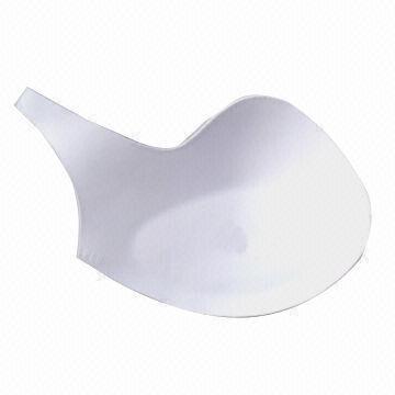 Women' Underwear Padding, Polyester Fabric, White Color