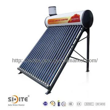Solar Water Heater with Two Water Tanks Unpressure