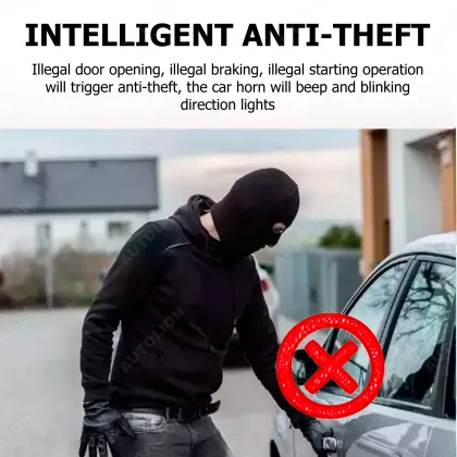 PKE Keyless Entry Car Remote Control Central Lock CAR Alarm Device