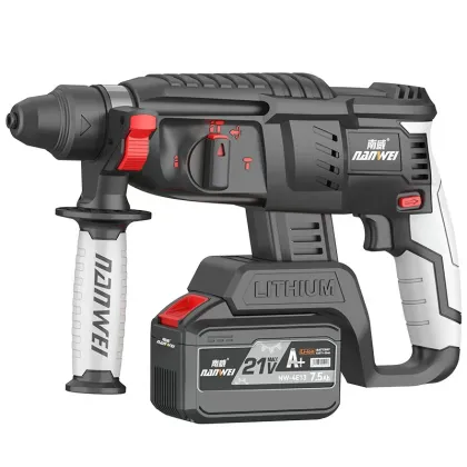 NANWEI Power Hammer Drills 21V Cordless Electric Brushless Rotary Hammer Machine