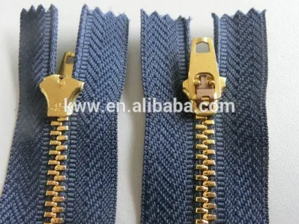 YG jeans zipper close end 4.5# & YG Sliders