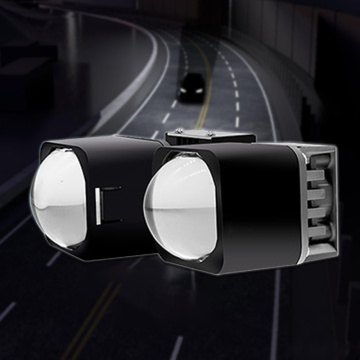 Lâmpadas de lentes eficientes integradas para desempenho ideal