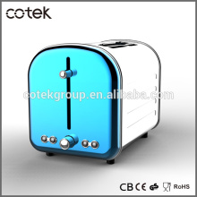 Home appliance 1000 watts stainless steel blue bread making machine / Toaster