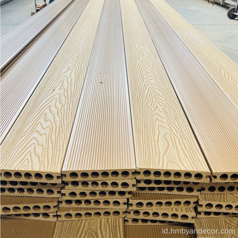 Lantai PVC WPC Decking Wood Plastdeck Board