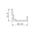 Vorhang Wandtafel Rahmenprofil Extrusionsform