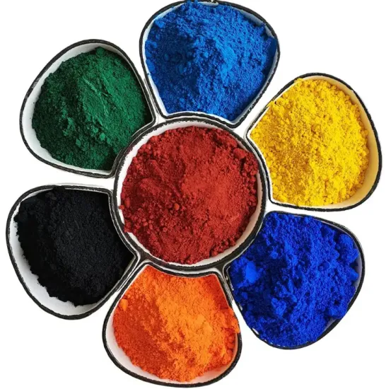 Concrete PaintingIron Oxide Blue/Black/Yellow/Red Powder