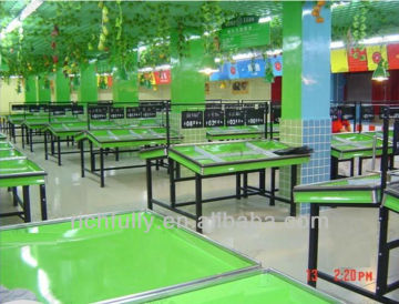 RFY-SO02 Cheap price hot selling supermarket vegetable and fruit display shelf