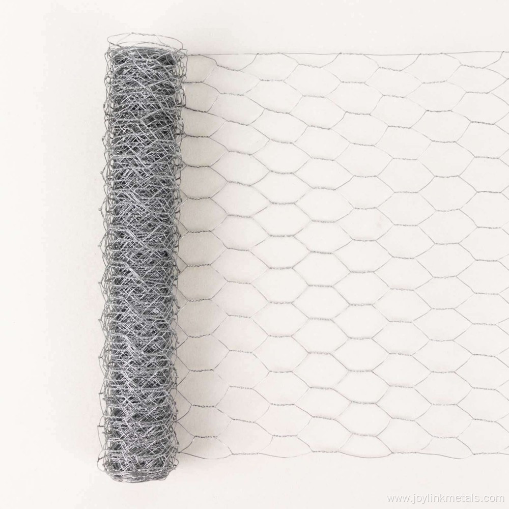 Silver Galvanized Hexagonal Craft Wire Mesh