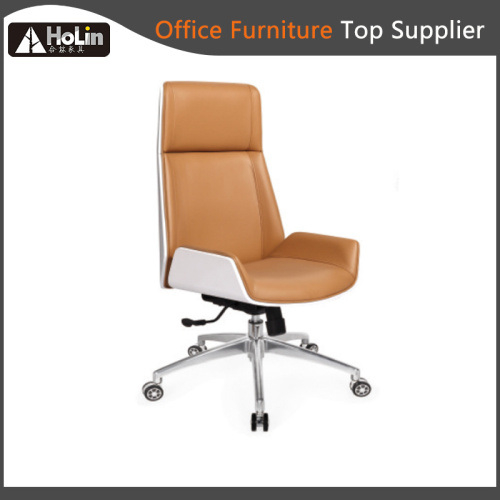 Luxury Office Chair Plywood Cover Swivel Office Leisure Chair Factory