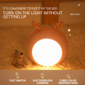 Luz de desenho animado liderado para crianças fofas Touch Baby Night Light
