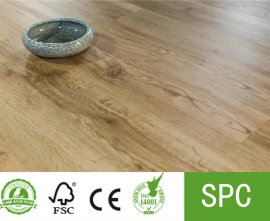 SPC flooring with Underlayment