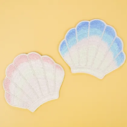 Summer Vacation Self-Adhesive Embroidered Patches for Clothing and Shoes