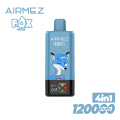 Bán buôn Vape dùng một lần 4 trong 1 Airmez Fox 120000 Puff