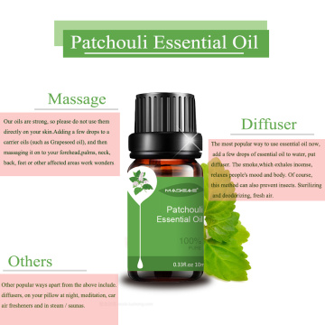 Patchouli essencial de grau premium 100% puro e natural