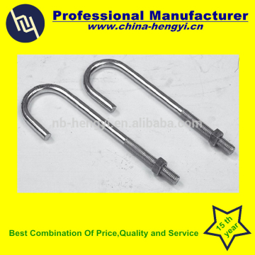เครื่องชุบสังกะสี OEM J HOOK BOLTS