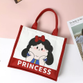 Cute Girls Printed Tote Bag